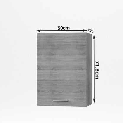 Alina Πάνω Ντουλάπι 50x30.5x71.8 Σονόμα-Μόκκα