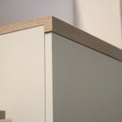 Παπουτσοθήκη Top Mix 80x27x121 Λευκό-Σονόμα