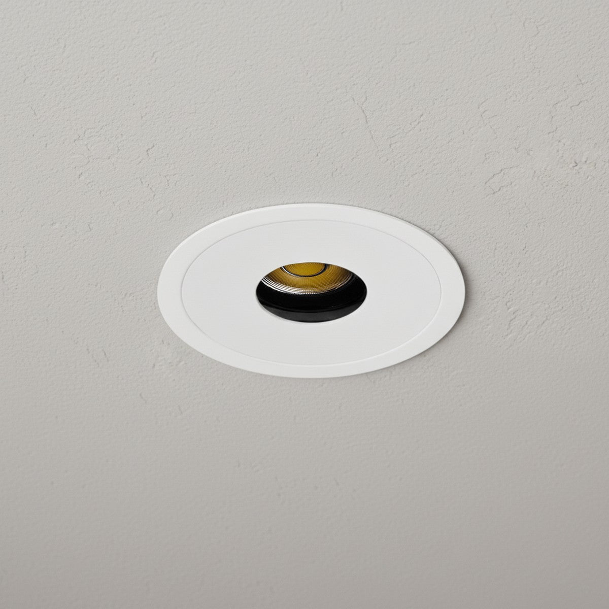 PINADO KLV-101-0129 Χωνευτό Φωτιστικό Downlight Σποτ LED 7W 875lm 15° AC 220-240V IP20 Φυσικό Λευκό 4500K - Bridgelux COB Chip & TÜV SÜD Driver - Λευκό Ματ - Μ8.3 x Π8.3 x Υ8.2 / Q7.3