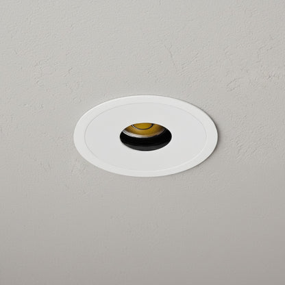 PINADO KLV-101-0129 Χωνευτό Φωτιστικό Downlight Σποτ LED 7W 875lm 15° AC 220-240V IP20 Φυσικό Λευκό 4500K - Bridgelux COB Chip & TÜV SÜD Driver - Λευκό Ματ - Μ8.3 x Π8.3 x Υ8.2 / Q7.3