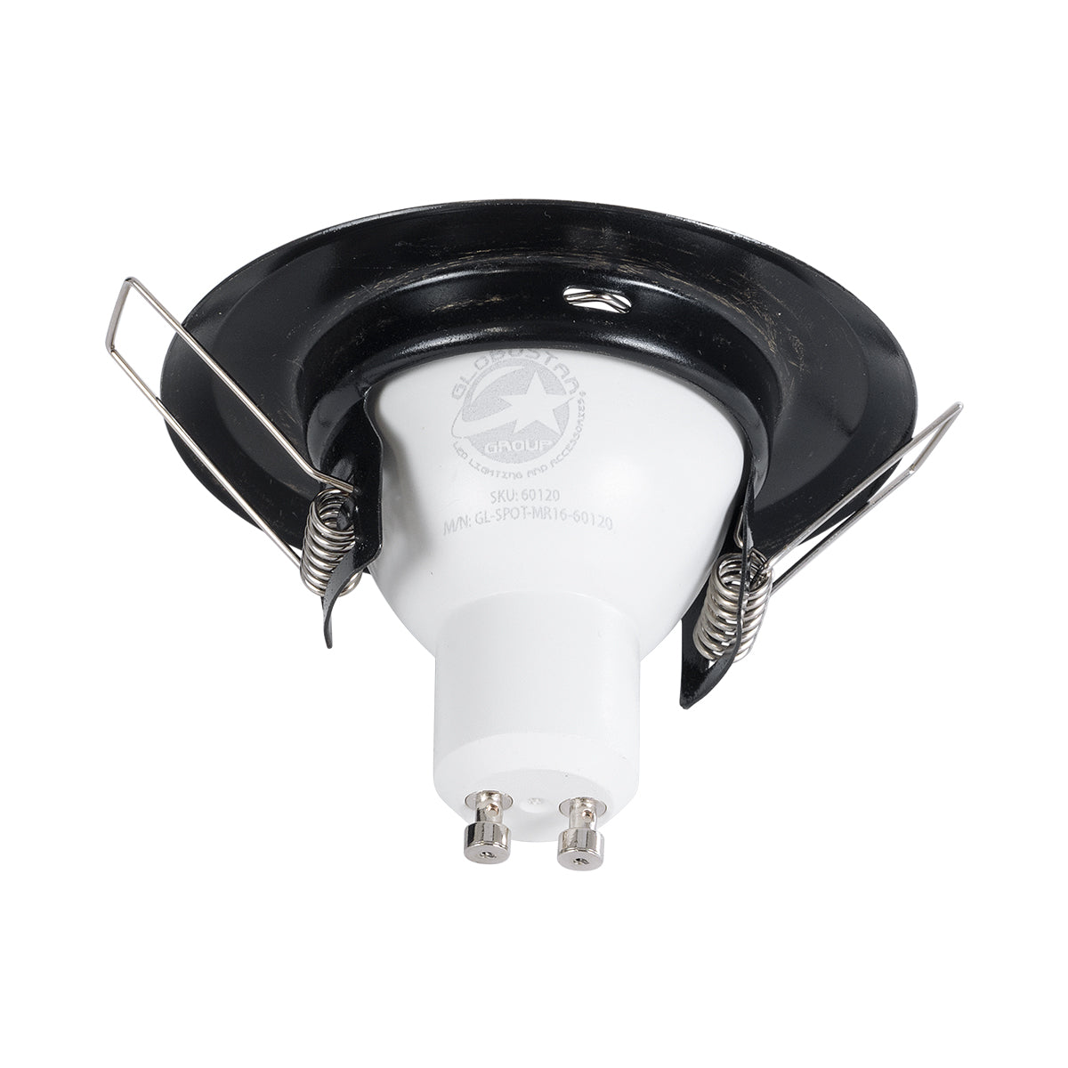 DELTA 77813 Χωνευτό Στρόγγυλο Σποτ Οροφής για Λάμπα MR16 με Βάση GU5.3 ή GU10 - IP20 - Μεταλλικό - Φ83 x Υ31mm - Μπρούτζινο