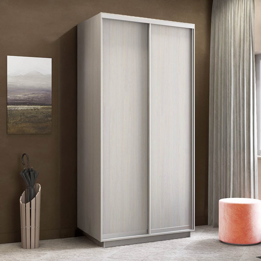 Ντουλάπα Diamont Λευκό 120x60x220