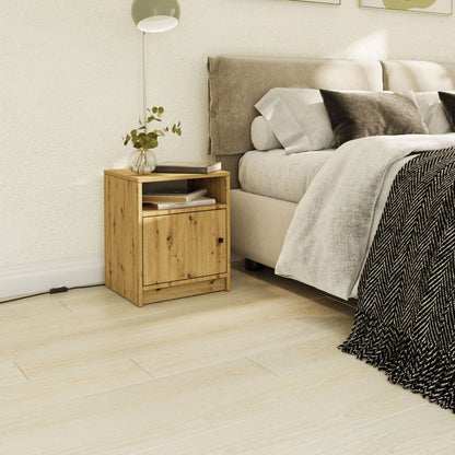 Κομοδίνο Luna Βελανιδιά 40x40x50