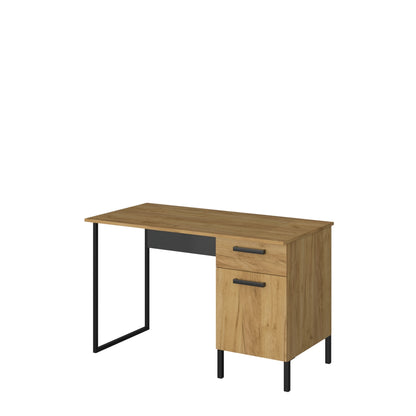 Γραφείο Santes Χρυσό Δρυς-Γραφίτης 120x60x74