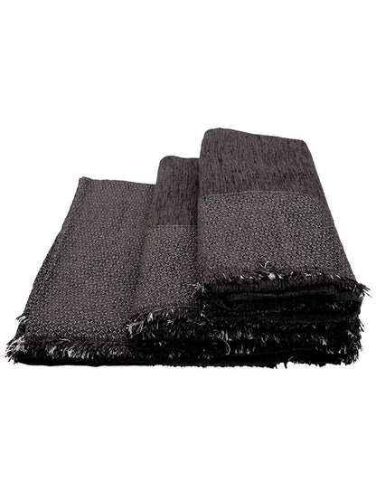 Ριχτάρι Σενίλ Frame 1 Ecru Σετ 3 Τεμαχίων (1θ – 2θ – 3θ)