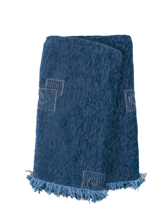 Ριχτάρι Σενίλ Ζακάρ Box Blue Μονοθέσιο