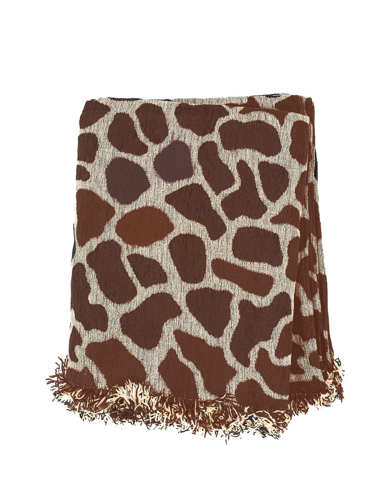 Ριχτάρι Σενίλ Ζακάρ Cow Brick Διθέσιο