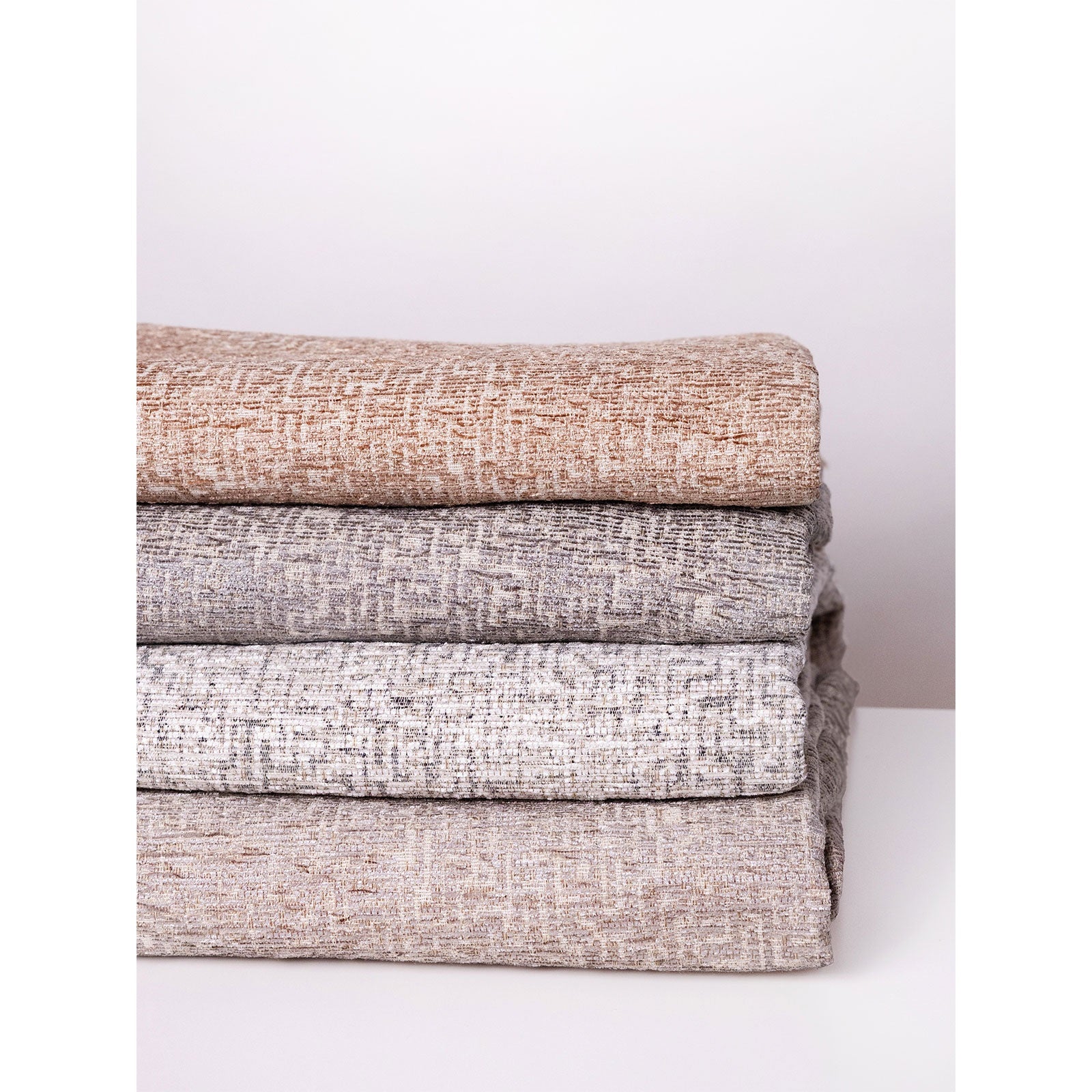 Ριχτάρι Σενίλ Rene 2 Beige Σετ 2 Τεμαχίων (2θ – 3θ)