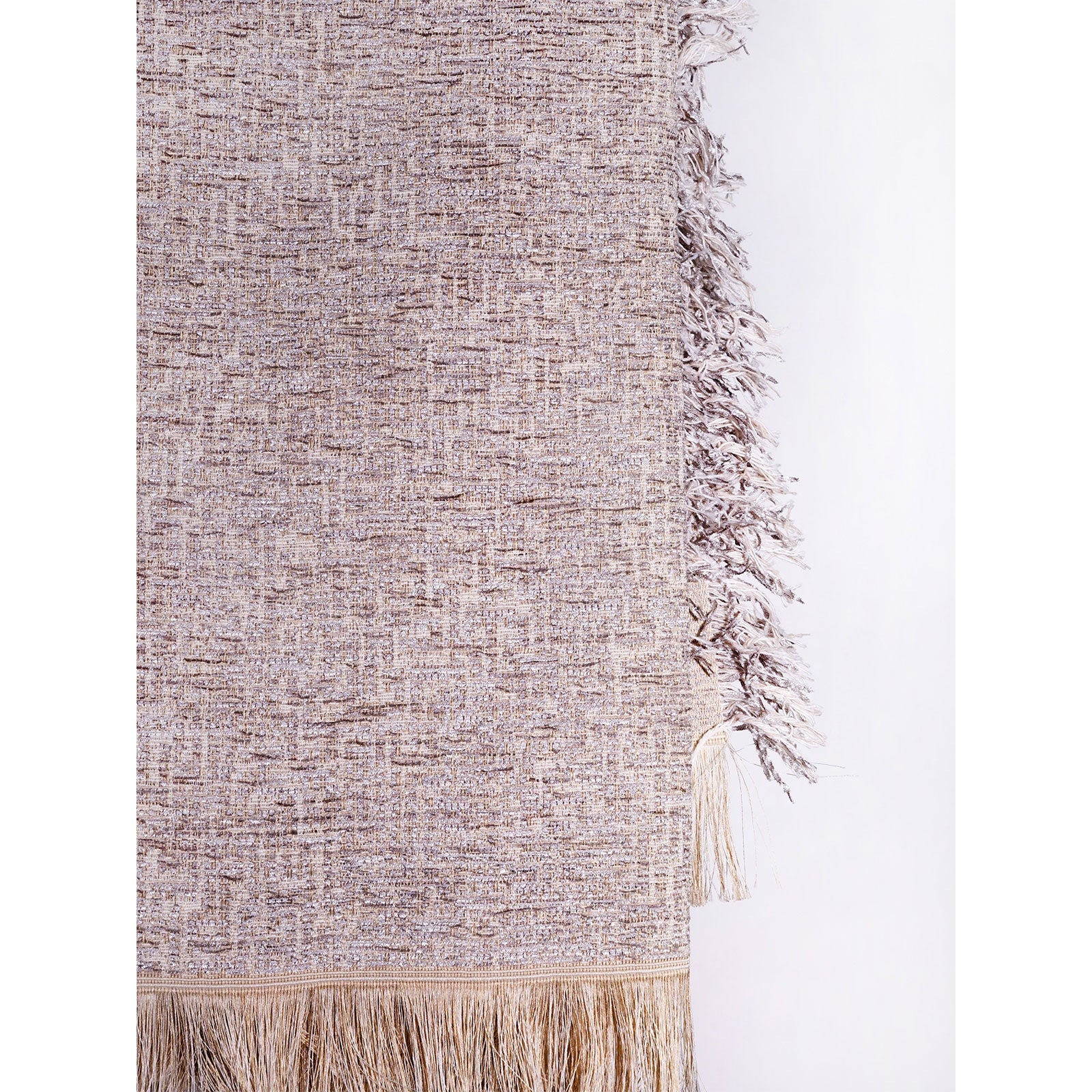 Ριχτάρι Σενίλ Rene 4 Light Grey Σετ 2 Τεμαχίων (2θ – 3θ)