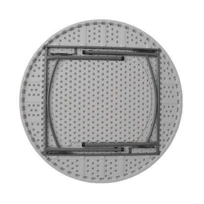 Τραπέζι Μονοκόμματο Catering-Συνεδρίου Comfort Λευκό Στρόγγυλο Φ150x74