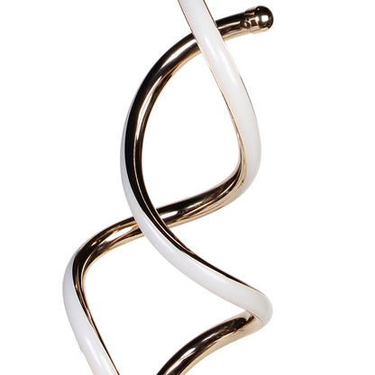 Φωτιστικό Κρεμαστό LED 42W 14x11x34 εκ. Χρυσό