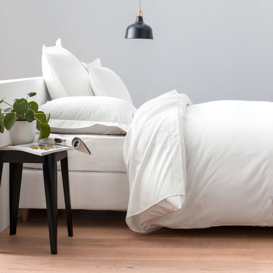 Σεντόνι Ξενοδοχείου 220x250εκ 80% Cotton 20% Polyester Percalle 144tc