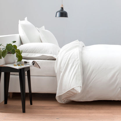 Παπλωματοθήκη Ξενοδοχείου 220x240εκ 80% Cotton 20% Polyester Percalle 144tc