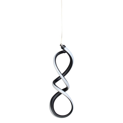 Φωτιστικό Κρεμαστό LED 42W 14x11x34 εκ. Μαύρο