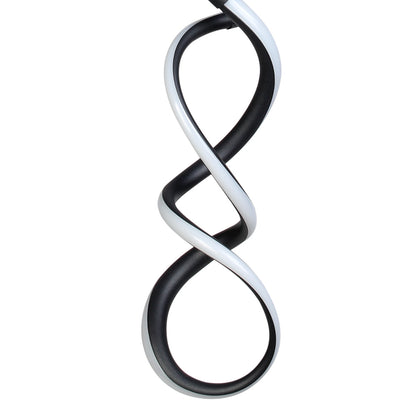 Φωτιστικό Κρεμαστό LED 42W 14x11x34 εκ. Μαύρο