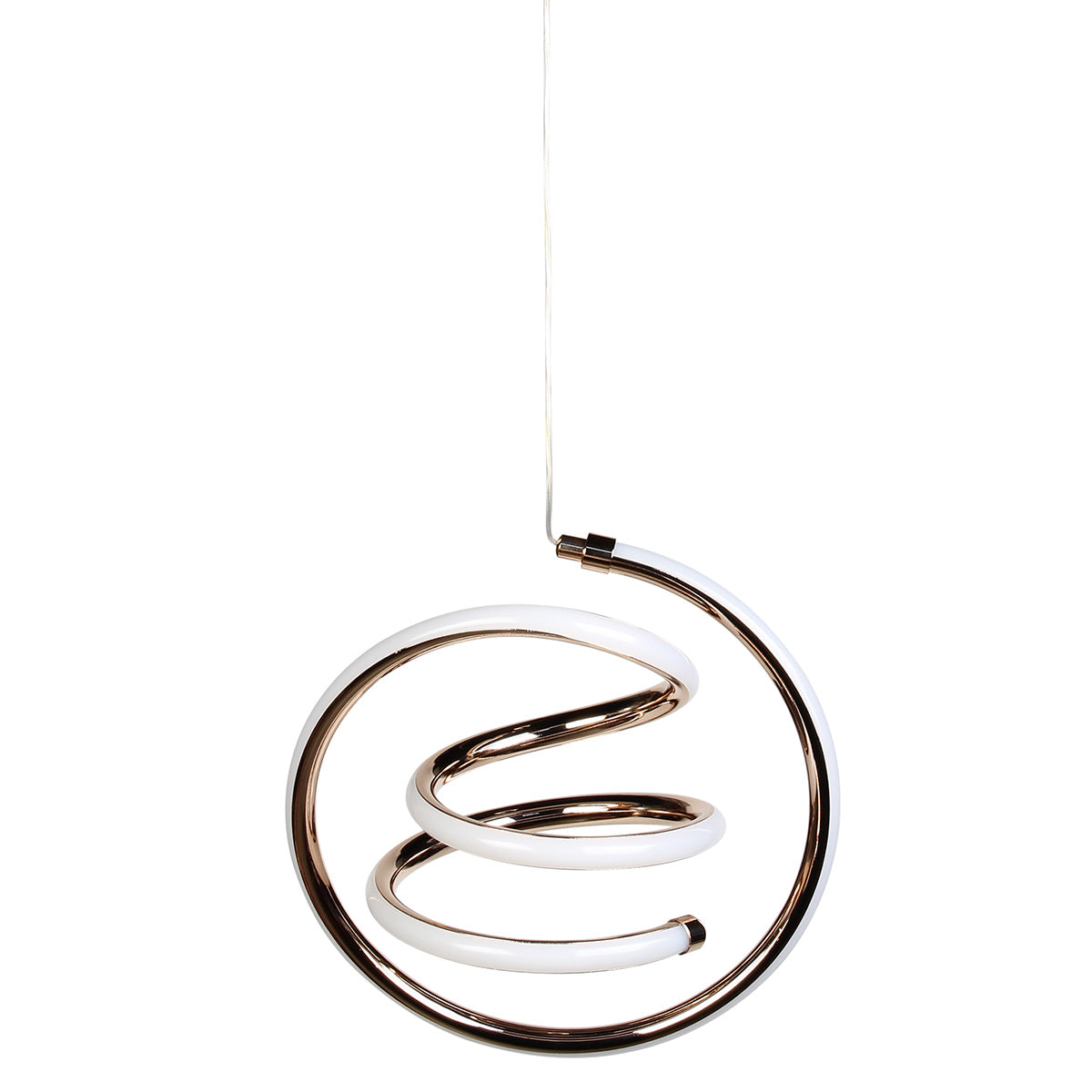 Φωτιστικό Κρεμαστό LED 70W 25x17x25 εκ. Χρυσό