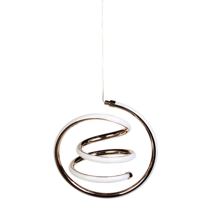 Φωτιστικό Κρεμαστό LED 70W 25x17x25 εκ. Χρυσό