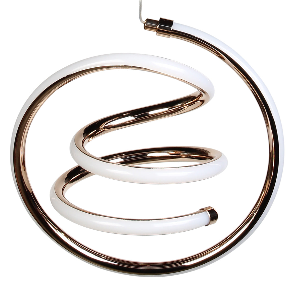 Φωτιστικό Κρεμαστό LED 70W 25x17x25 εκ. Χρυσό