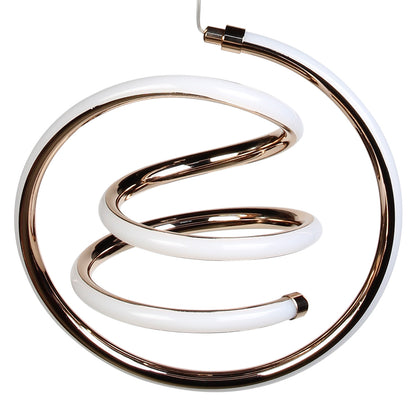 Φωτιστικό Κρεμαστό LED 70W 25x17x25 εκ. Χρυσό