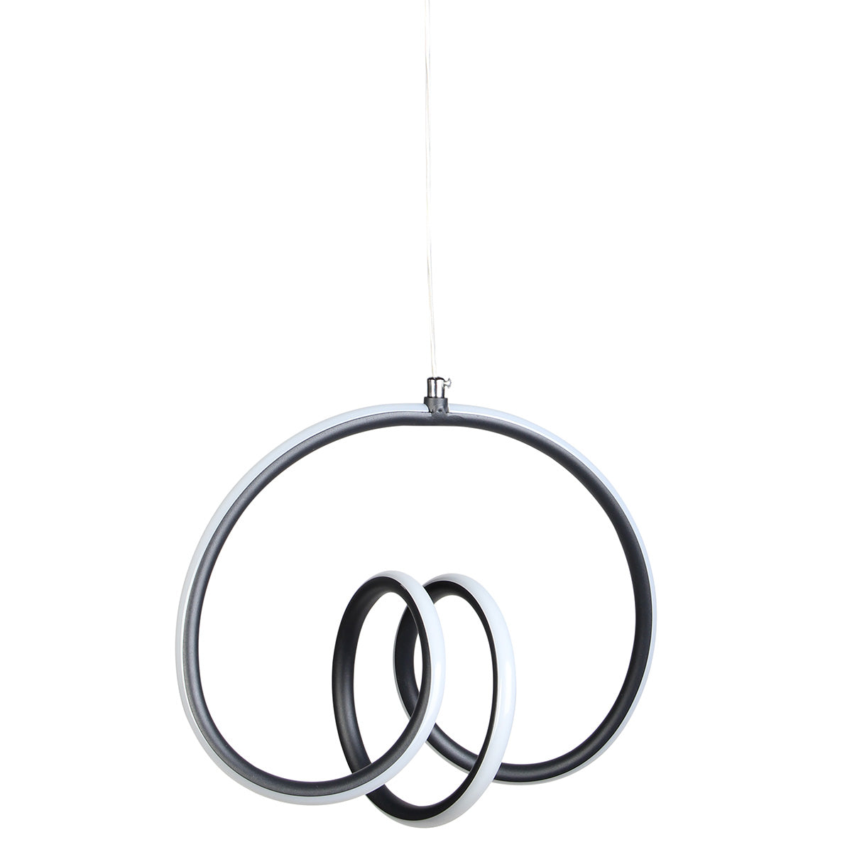 Φωτιστικό Κρεμαστό LED 60W 34x16x29 εκ. Μαύρο