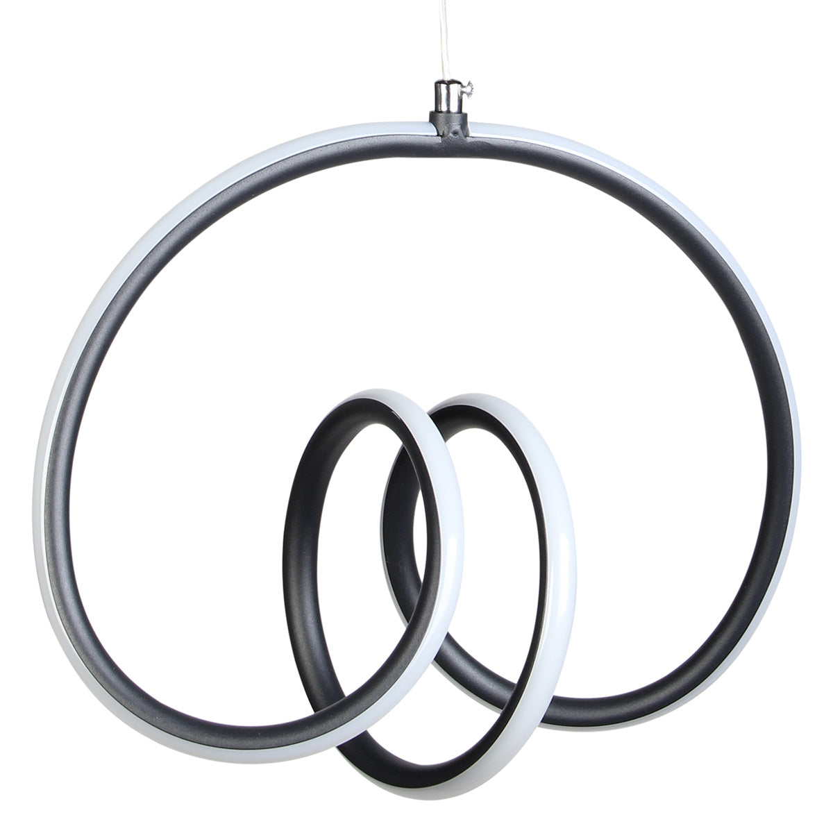 Φωτιστικό Κρεμαστό LED 60W 34x16x29 εκ. Μαύρο