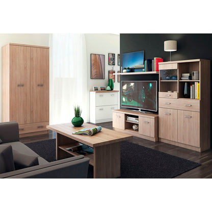 Έπιπλο TV 120x42x46 Sonoma με Δύο Ντουλάπια