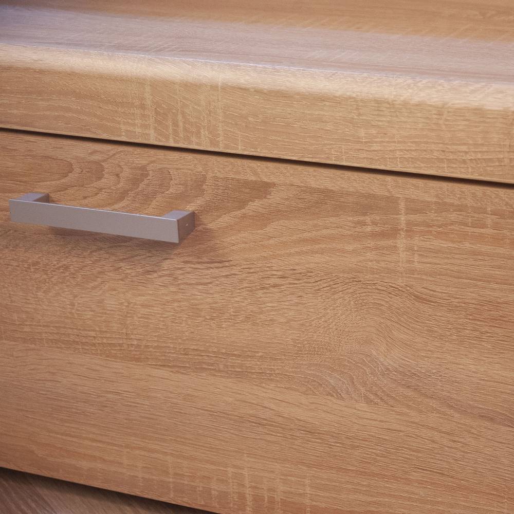 Έπιπλο TV Damis 200x45x39 με MDF Διακόσμηση Sonoma