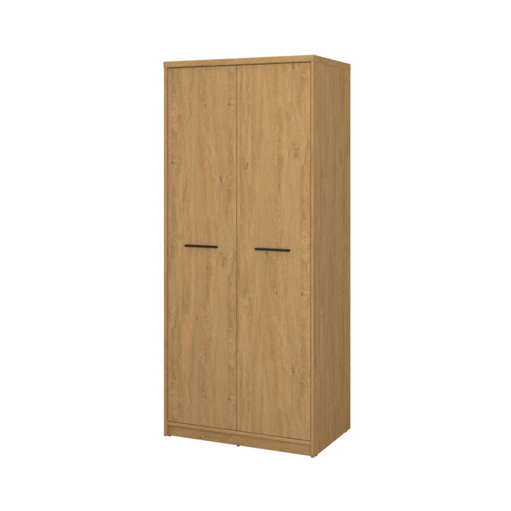 Ντουλάπα Δίφυλλη Pavi Βελανιδιά 84.3x55.1x197.2