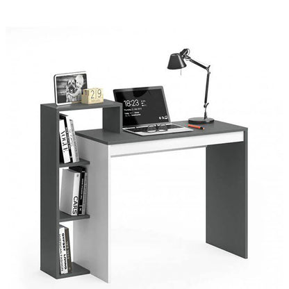 Γραφείο 110ΝSΟ Γραφίτη-Λευκό 110x40x90