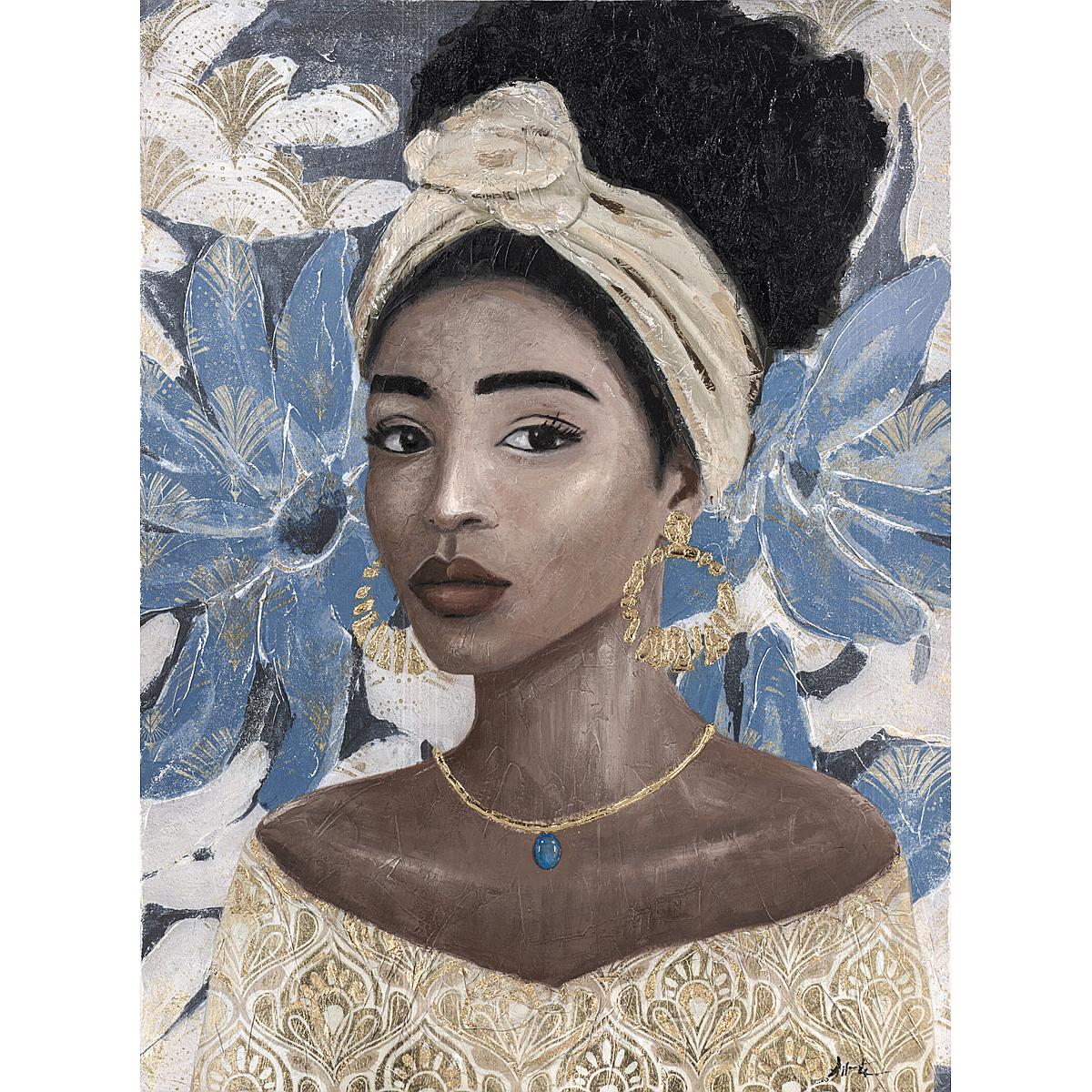 Painting "Female Figure" Canvas 60x90cm