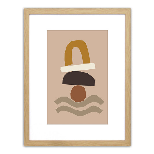 Πίνακας σε Κορνίζα Πλαστικό 'Abstract' 35x45x1.8