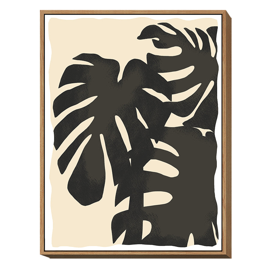 Framed Canvas Print "Nature" 60x80x3.5