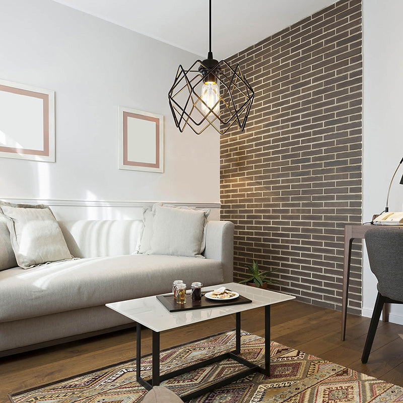 Φωτιστικό Οροφής Μονόφωτο PWL-1021 Ε27 Μαύρο Φ23.5x16