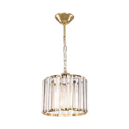 Φωτιστικό Οροφής Μονόφωτο Lavina Ε27 σε Χρυσή Απόχρωση Φ20x20