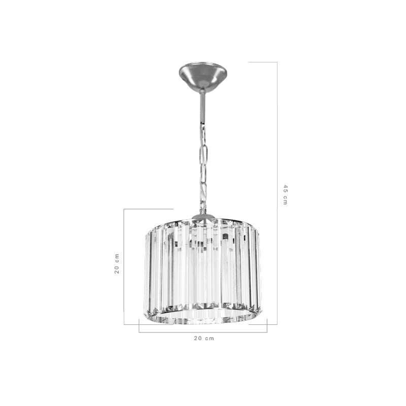 Φωτιστικό Οροφής Μονόφωτο Lavina Ε27 σε Χρυσή Απόχρωση Φ20x20