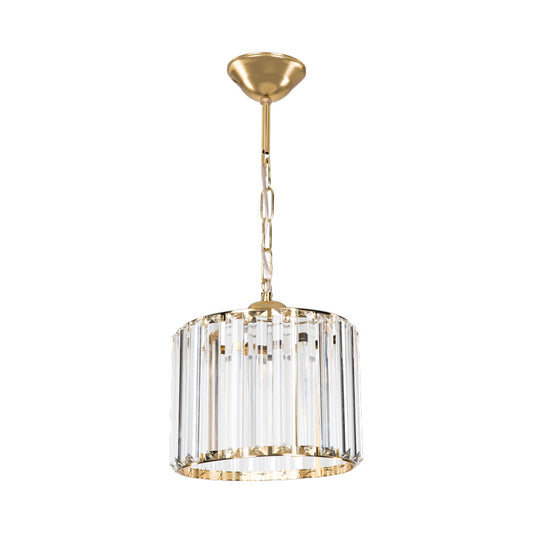 Φωτιστικό Οροφής Μονόφωτο Lavina Ε27 σε Χρυσή Απόχρωση Φ20x20