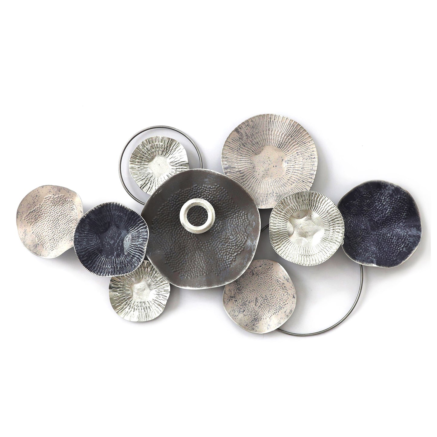 Decorative Wall Circles Metal 80x44x5.5