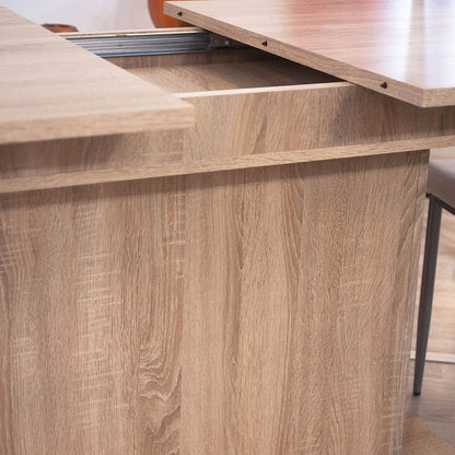 Τραπέζι Κουζίνας Reno II Επεκτεινόμενο 140(180)x80x75 Sonoma