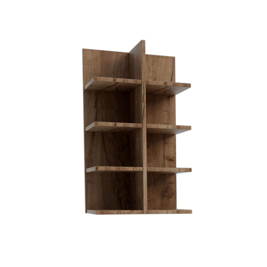 Κρεμαστό Ράφι Callisto Σκούρο Δρυς 40x27.7x70