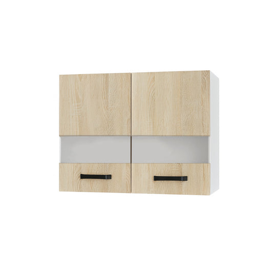 Πάνω Ντουλάπι-Βιτρίνα Anita Σονόμα 80x30x57