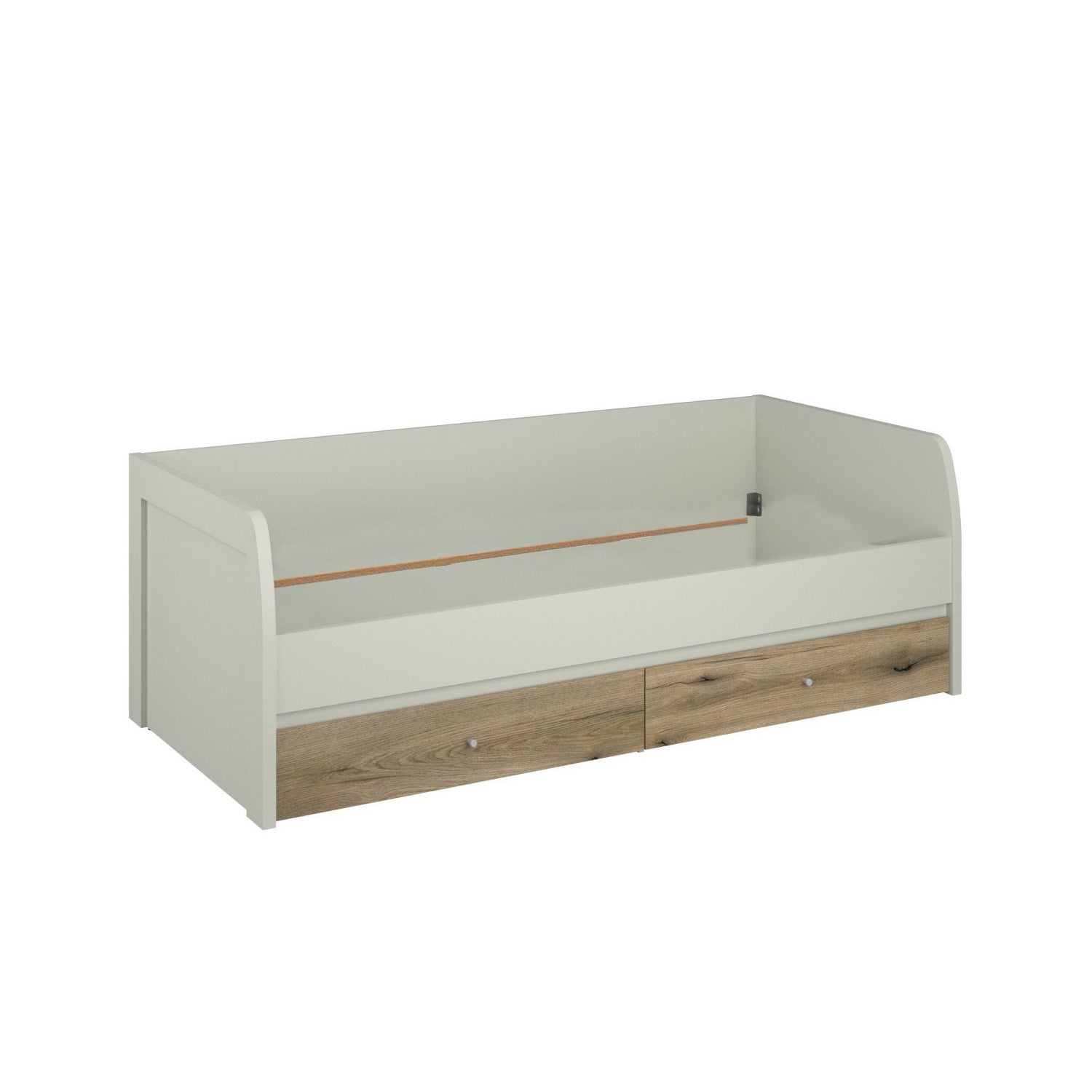 Κρεβάτι Karin Μονό Cashmere-Evoke Oak Χωρίς Πάτωμα 90x200εκ