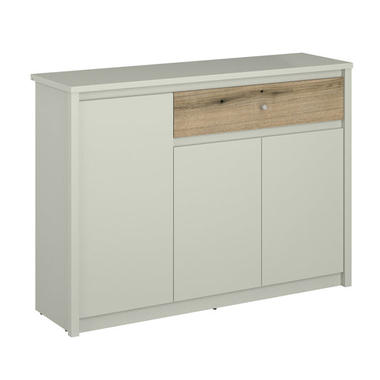 Μπουφές Karin Cashmere-Evoke Oak 126x36.5x91