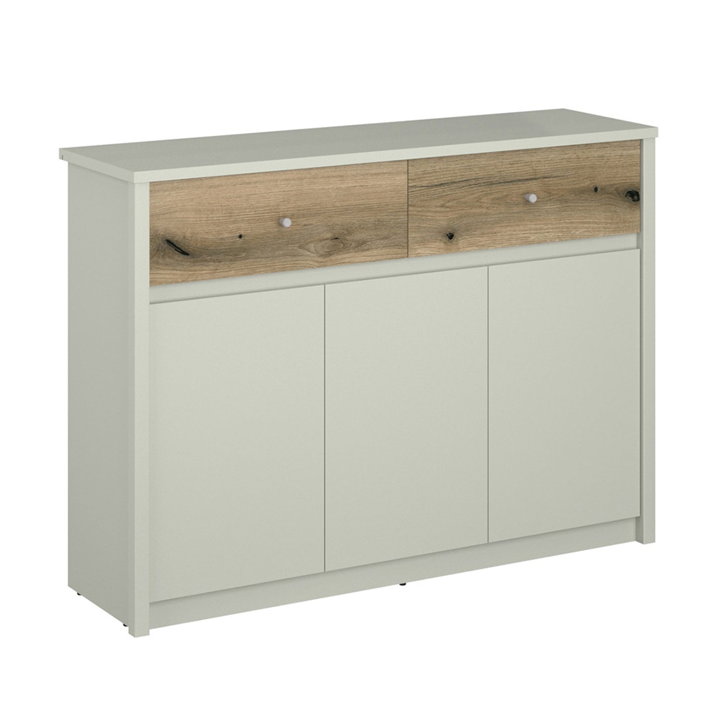 Μπουφές Karin Cashmere-Evoke Oak 126x36.5x91