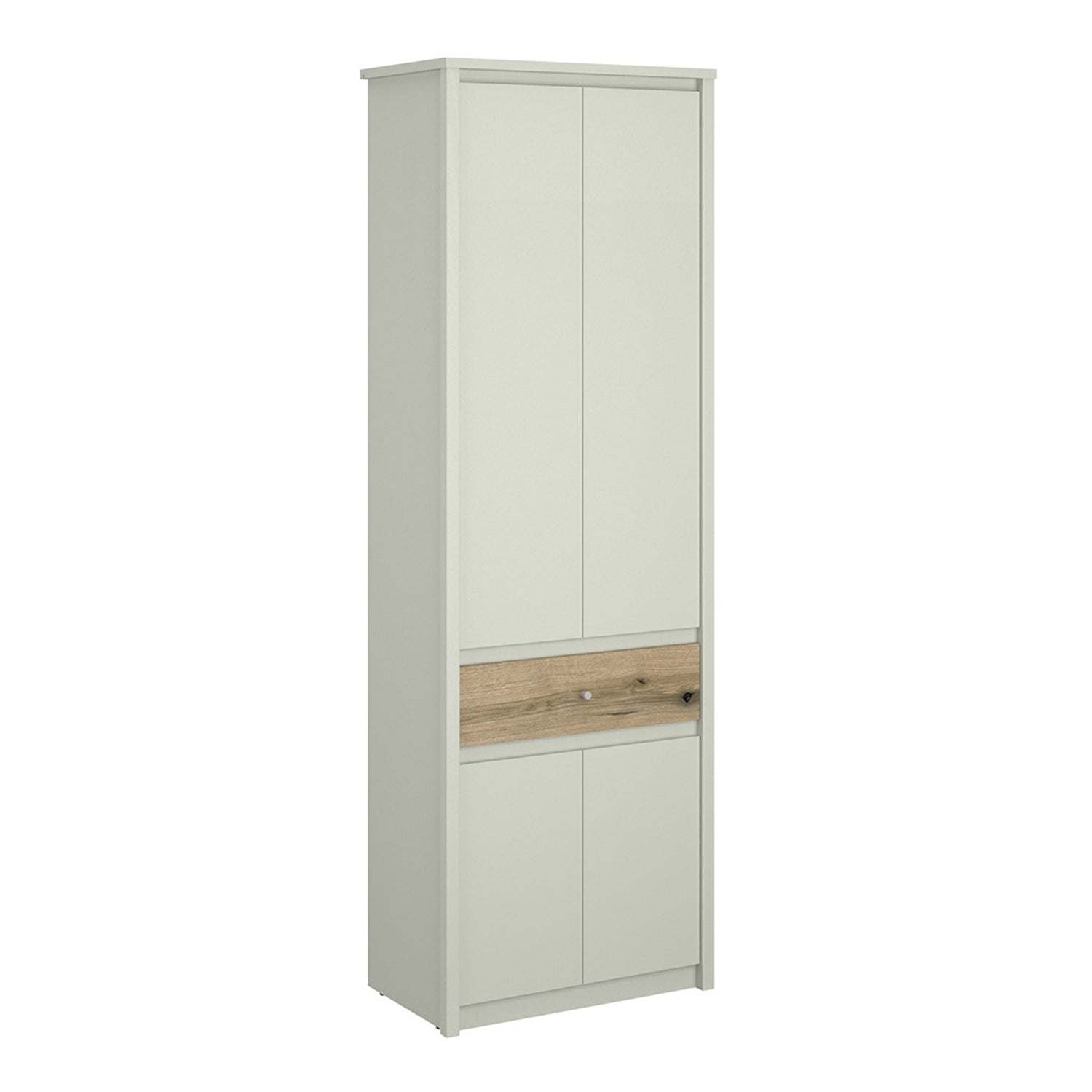Ντουλάπα Δίφυλλη Karin Cashmere-Evoke Oak 70x42x210.5