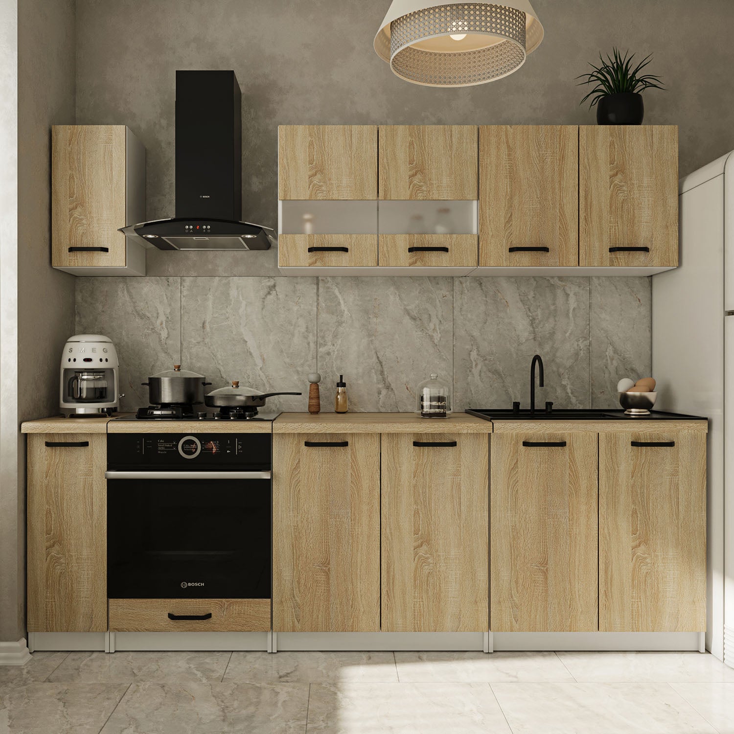 Κουζίνα Anita Set 03 7 Τεμαχίων Σονόμα