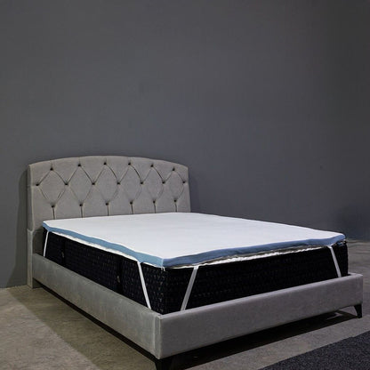 Cool Gel Mattress Topper 4cm with Deodorizing Cover 150x200x4