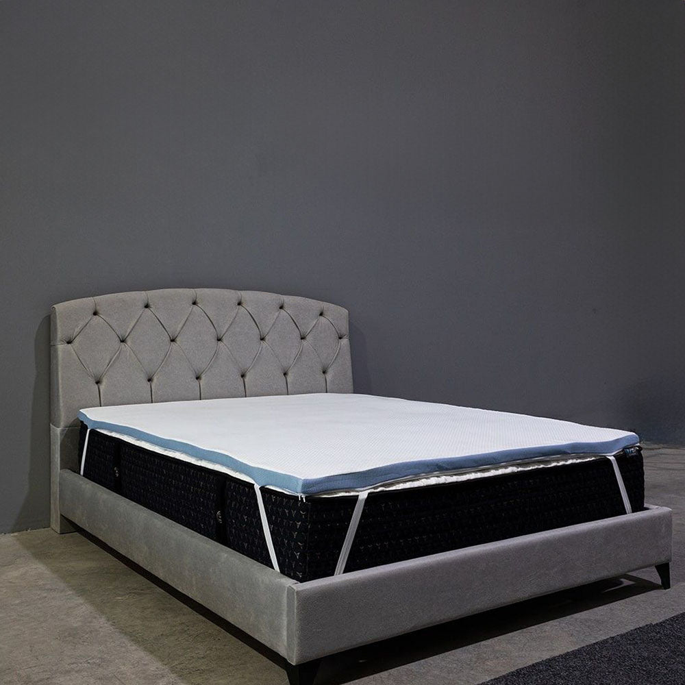 Cool Gel Mattress Topper 4cm with Deodorizing Cover 120x200x4