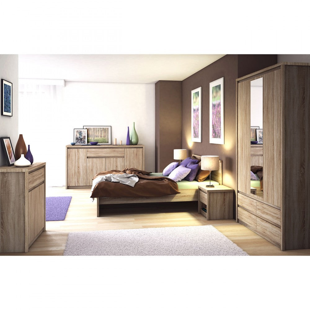 Κρεβάτι Norton Ημίδιπλο Σονόμα Χωρίς Τάβλες 120x200εκ