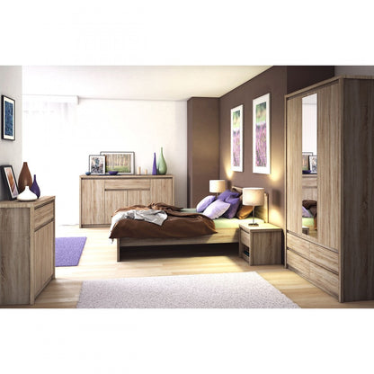 Κρεβάτι Norton Ημίδιπλο Σονόμα Χωρίς Τάβλες 120x200εκ