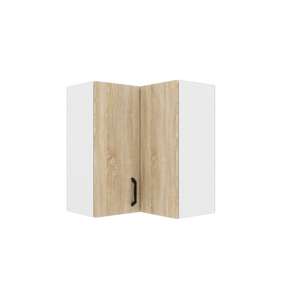 Modest Πάνω Ντουλάπι Γωνιακό Σονόμα 60x32x72